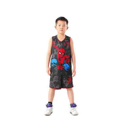 Boys Girls Basketball Jersey Uniform Breathable Child Wholesale Blank Basketball Jerseys