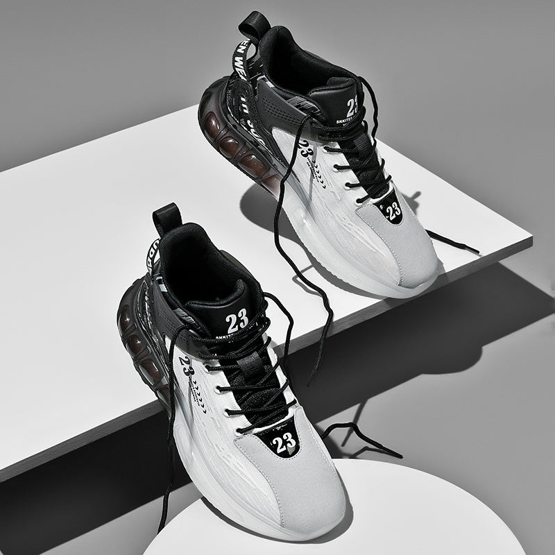 Popular Soft Shoes Unisex Basketball Shoes Oem Service, Newest Style Sneakers and Street Basketball Shoes Men