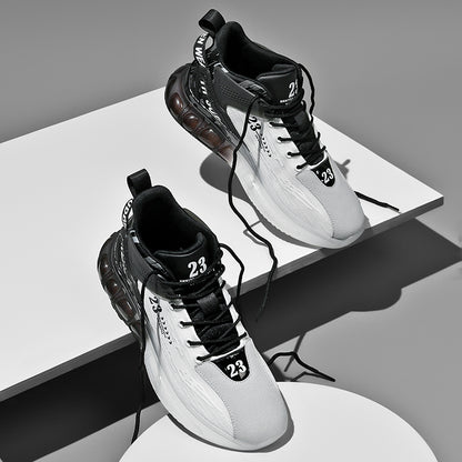 Popular Soft Shoes Unisex Basketball Shoes Oem Service, Newest Style Sneakers and Street Basketball Shoes Men