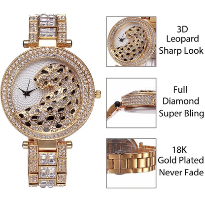 Women Quartz Watch Fashion Bling Casual Ladies Watch