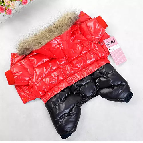 Winter Pet Dog Clothes Thicken Warm Jacket for Small Large Dogs Waterproof Puppy Pet Coat Chihuahua Pug French Bulldog Clothing