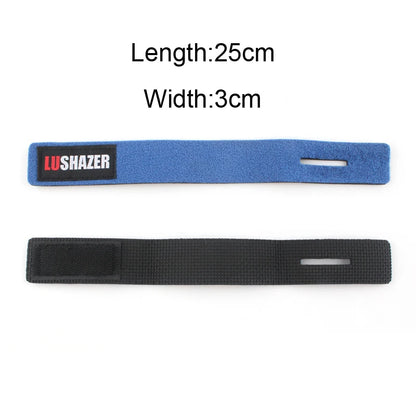 2pcs/Lot LUSHAZER Fishing Rod Tie Magic Fishing Tool Cable Tie Rod Strap Belt Tie Rod Fishing Accessories Suspenders
