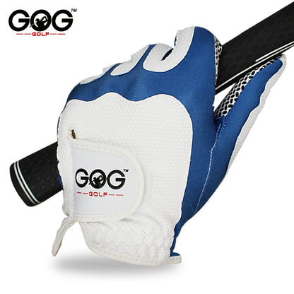 GOG Men's Gloves Golf Gloves Single Slip-Resistant Breathable Left Right Hand 1pcs Red Blue Yellow Green Sports Gloves Brand New