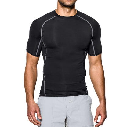 Custom Quality Design Spandex Compression Fitness Training Wear Basketball Sport Running Shirt