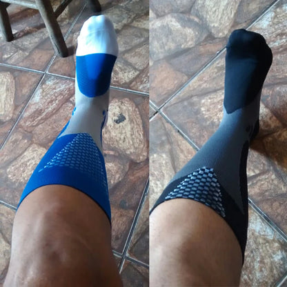 Brothock Compression Stockings Running Basketball Football Socks Nylon Anti-Swelling Stretch Outdoor Sports Compression Socks
