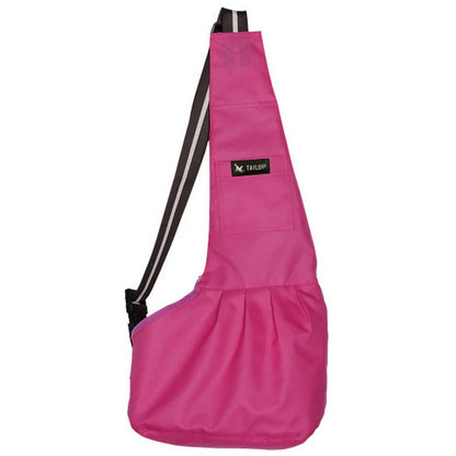 Pet Carrier Bag Sling Oxford Dog Cat Puppy Aminal Sling Single Shoulder Bag Warm Winter Dog Front Chest Carrier Outdoor Travel