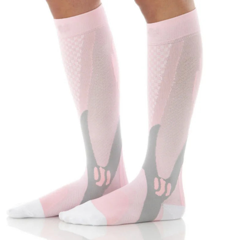 Brothock Compression Stockings Running Basketball Football Socks Nylon Anti-Swelling Stretch Outdoor Sports Compression Socks