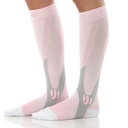 Brothock Compression Stockings Running Basketball Football Socks Nylon Anti-Swelling Stretch Outdoor Sports Compression Socks