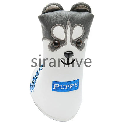 Lovely Husky Golf Driver Head Cover