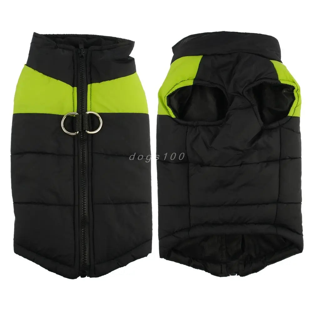 Winter Pet Dog Puppy Clothes Vest Jacket Chihuahua Clothing Warm Dog Clothes Coat for Small Medium Large Dogs 4 Colors S-5xl