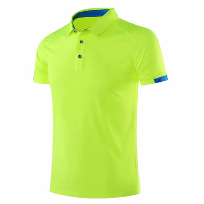 2020 New Men Golf Shirts Outdoor Sportswear Short Sleeve Women Golf Polos Shirt Badminton Running Soccer Jerseys GYM Shirts