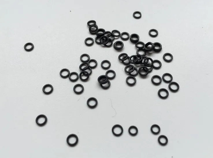 100Pcs Carp Fishing Rigs Quick Round Rig Rings Fishing Rigs O Rings 3.1mm 3.7mm Accessories Fishing Tackle