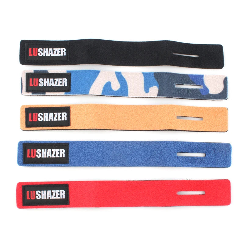 2pcs/Lot LUSHAZER Fishing Rod Tie Magic Fishing Tool Cable Tie Rod Strap Belt Tie Rod Fishing Accessories Suspenders