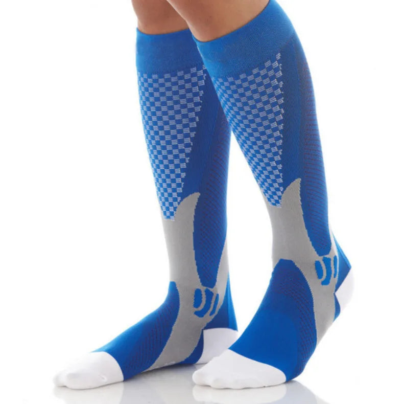 Brothock Compression Stockings Running Basketball Football Socks Nylon Anti-Swelling Stretch Outdoor Sports Compression Socks