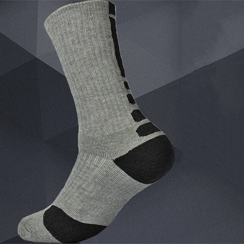 Professional Basketball Socks Thickened Towel Bottom Socks Men's Elite Socks Long Tube Outdoor Sports High Socks Manufacturers