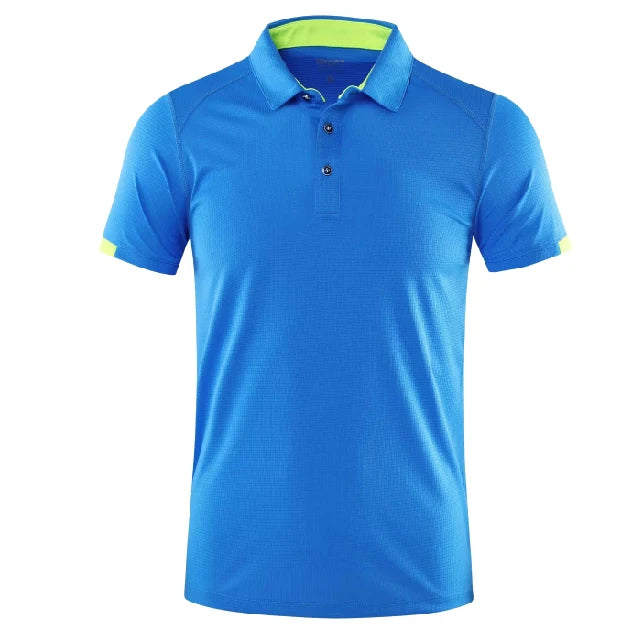 2020 New Men Golf Shirts Outdoor Sportswear Short Sleeve Women Golf Polos Shirt Badminton Running Soccer Jerseys GYM Shirts