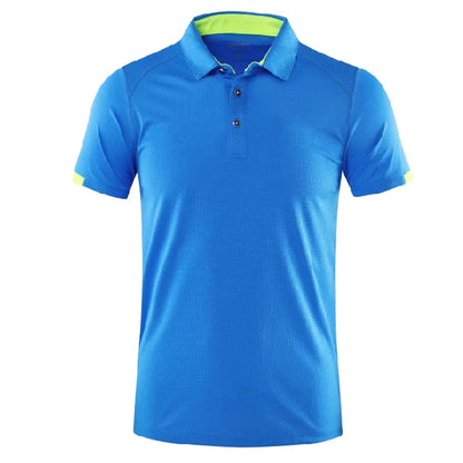 2020 New Men Golf Shirts Outdoor Sportswear Short Sleeve Women Golf Polos Shirt Badminton Running Soccer Jerseys GYM Shirts