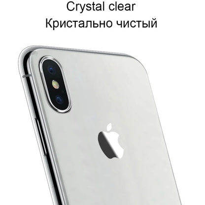 Clear Silicone Soft Case for iPhone XS Max XR X 15 14 13 12 11 Pro Mini 7 8 Plus 5 6 S SE 2020 Mobile Phone Cover TPU Back Shell