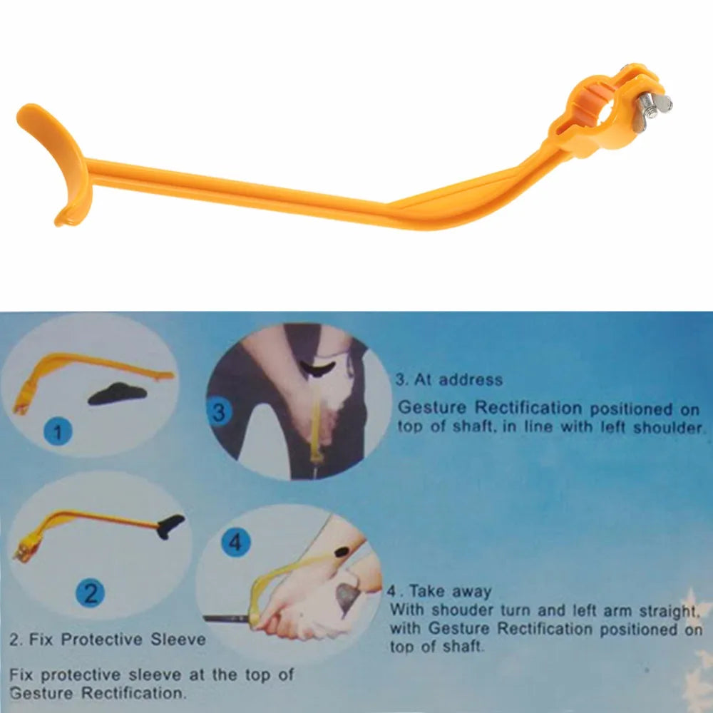 Golf Swing Trainer Eginner Practicing Guide Gesture Alignment Training Aid Aids Correct Swing Trainer Elastic Arm Band Belt