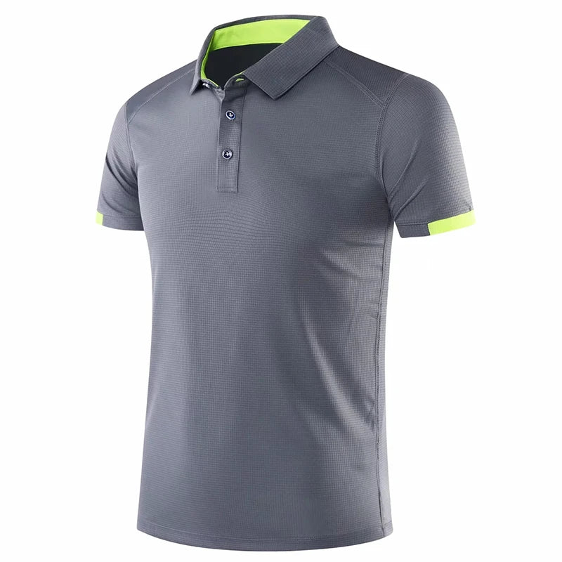 2020 New Men Golf Shirts Outdoor Sportswear Short Sleeve Women Golf Polos Shirt Badminton Running Soccer Jerseys GYM Shirts