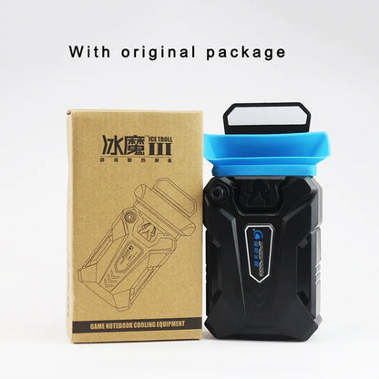 Vacuum Portable Notebook Laptop Cooler USB Air External Extracting Cooling Fan for Laptop Speed Adjustable for 15 15.6 17 Inches