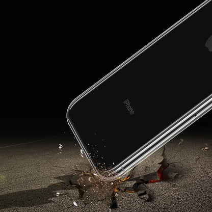 Clear Silicone Soft Case for iPhone XS Max XR X 15 14 13 12 11 Pro Mini 7 8 Plus 5 6 S SE 2020 Mobile Phone Cover TPU Back Shell
