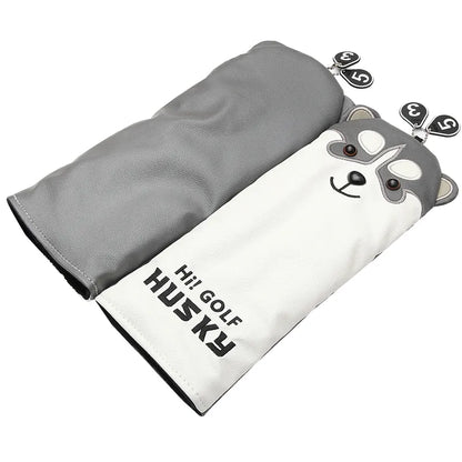 Lovely Husky Golf Driver Head Cover