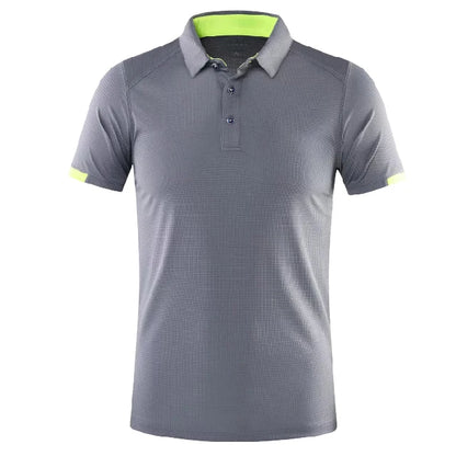 2020 New Men Golf Shirts Outdoor Sportswear Short Sleeve Women Golf Polos Shirt Badminton Running Soccer Jerseys GYM Shirts