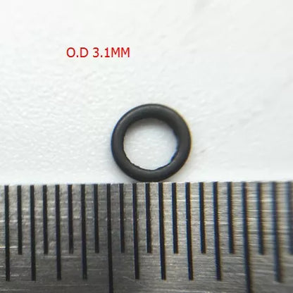 100Pcs Carp Fishing Rigs Quick Round Rig Rings Fishing Rigs O Rings 3.1mm 3.7mm Accessories Fishing Tackle