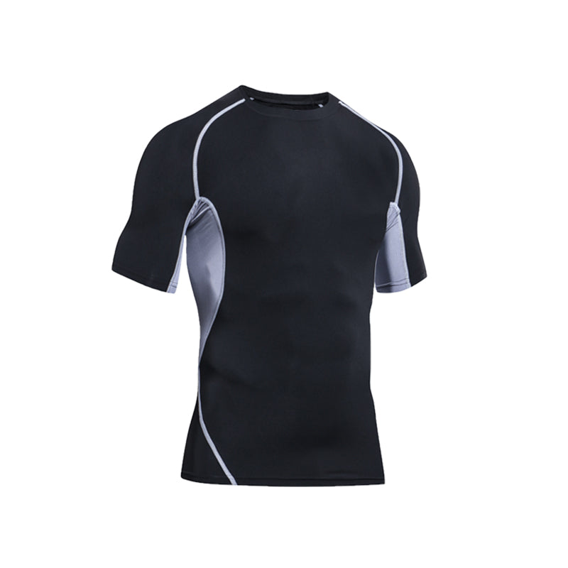 Custom Quality Design Spandex Compression Fitness Training Wear Basketball Sport Running Shirt