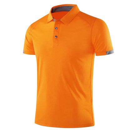 2020 New Men Golf Shirts Outdoor Sportswear Short Sleeve Women Golf Polos Shirt Badminton Running Soccer Jerseys GYM Shirts