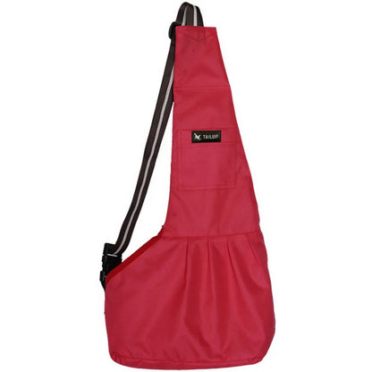 Pet Carrier Bag Sling Oxford Dog Cat Puppy Aminal Sling Single Shoulder Bag Warm Winter Dog Front Chest Carrier Outdoor Travel