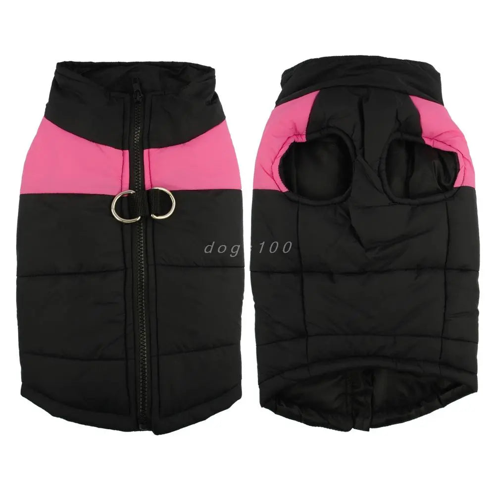 Winter Pet Dog Puppy Clothes Vest Jacket Chihuahua Clothing Warm Dog Clothes Coat for Small Medium Large Dogs 4 Colors S-5xl