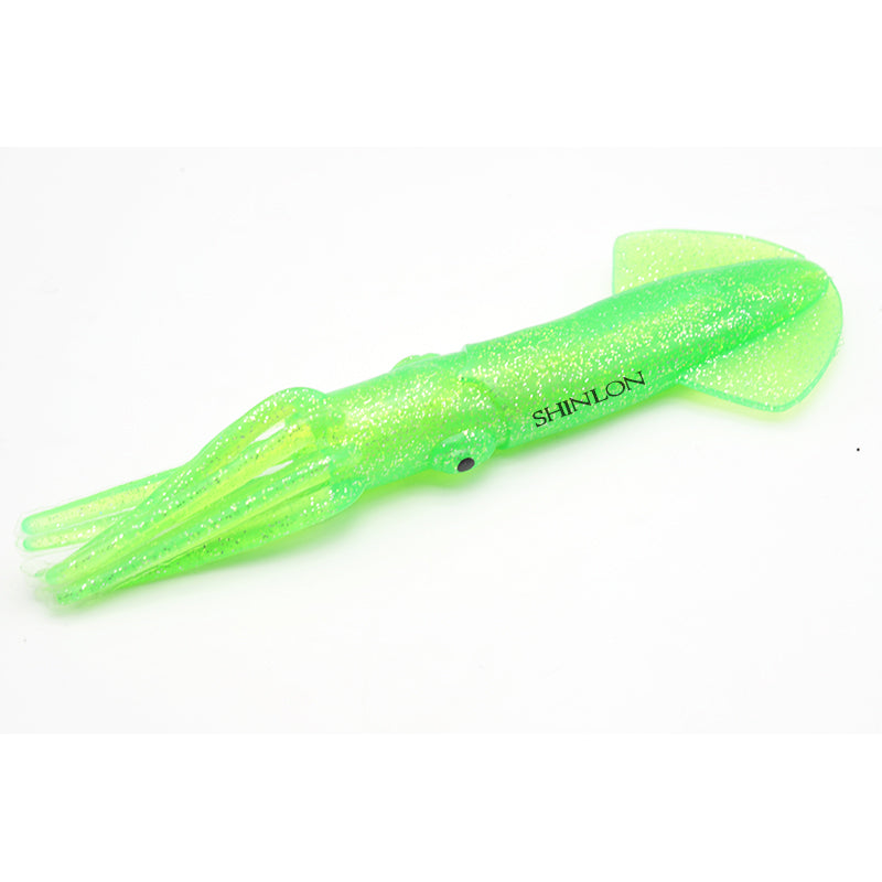 9 Inch Fishing Squid Lure Bait 23 Cm 66g Trolling Rubber Squid Soft Lure  Bait Offshore Big Game Tuna Marlin Fishing Lure Squid