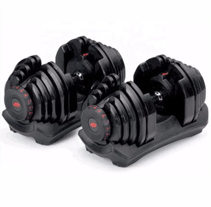 Adjustable Dumbbell Set 90lb /40kg Workout Weight Lifting Muscle Exercise Home Gym Fitness Equipment