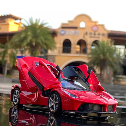 1:32 Laferrari FXXK Toy Alloy Car Diecasts & Toy Vehicles Sound and Light Car Model Collection Car Toys for Children