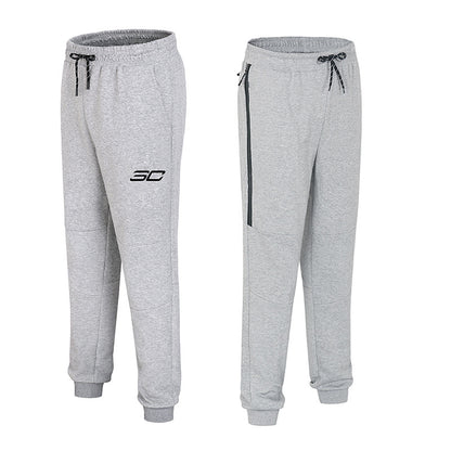 Wholesale Customized Basketball Training Pants Men'S Spring and Autumn Thin Zipper Cotton Casual Pants