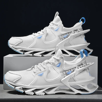 Fashion Shoes Mens Blade Running Shoes for Men Cushion Sneakers Mesh Athletic Sports Jogging Gym Walking Shoes