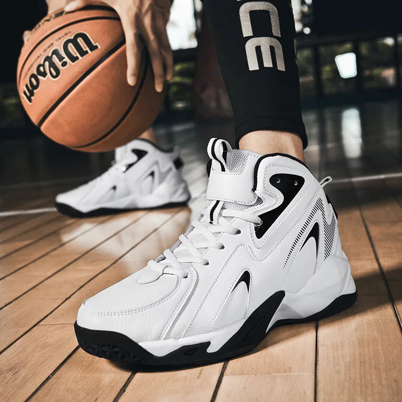 Factory Wholesale High Top Custom Brand Shoes Outdoor Leisure Sports Men's Basketball Shoes