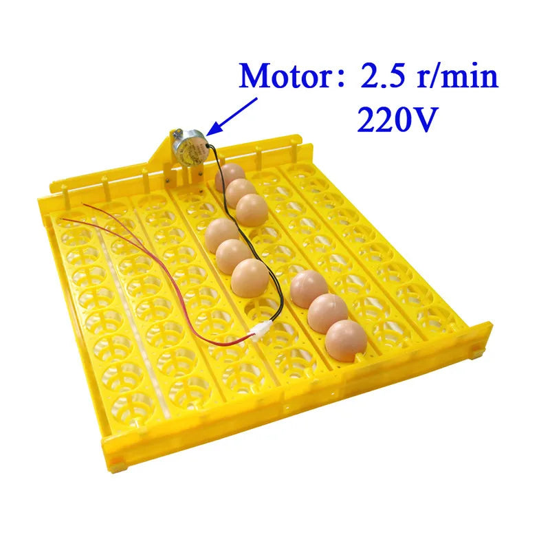 Incubator Motor or Egg Tray 56/48/36/24 Eggs Positions Motor Size 220V OR 110V Optional Farm Poultry Hatching Device 1 Pcs / Lot