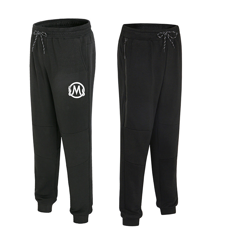 Wholesale Customized Basketball Training Pants Men'S Spring and Autumn Thin Zipper Cotton Casual Pants
