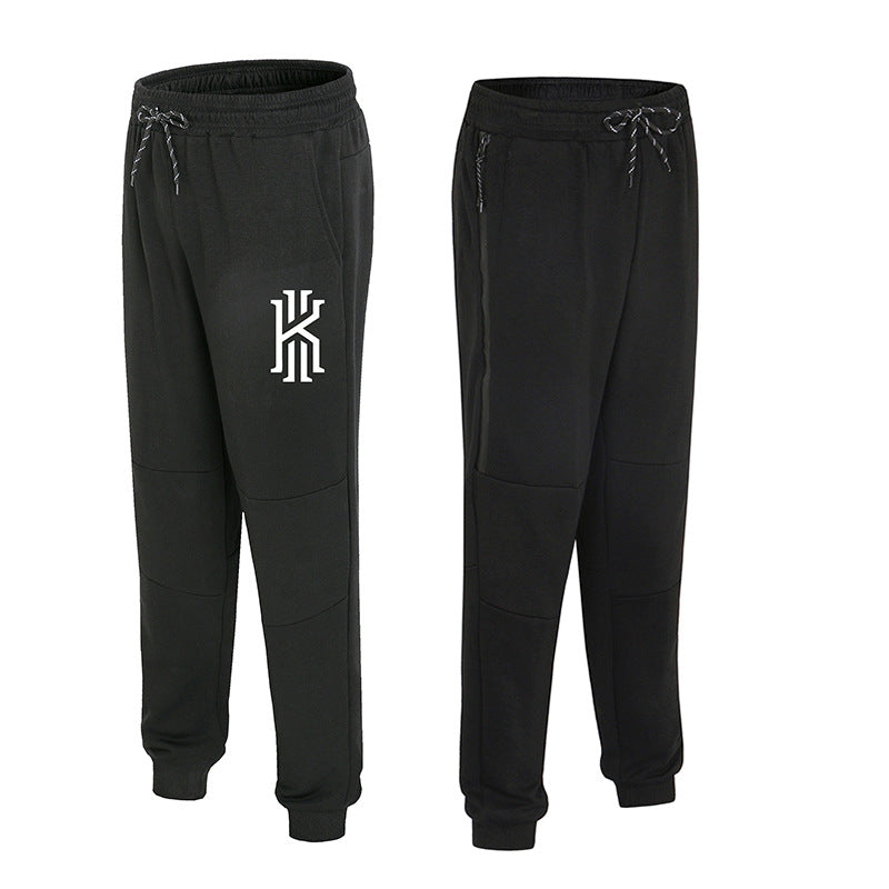 Wholesale Customized Basketball Training Pants Men'S Spring and Autumn Thin Zipper Cotton Casual Pants
