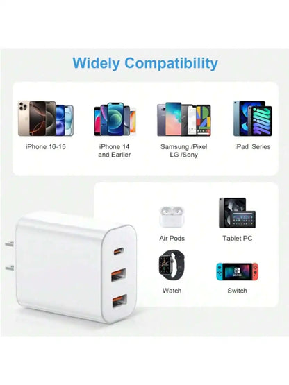 20W Charger Blockcharge and Data Wire