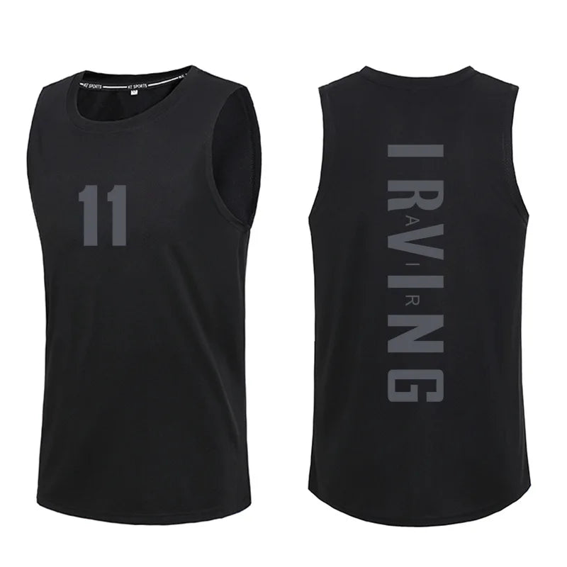 Wholesale Customized Basketball Shirt Vest Men's Loose Increase Summer Thin Quick Dry Sports Casual Jersey