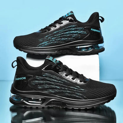 Hot Selling Men's Air Trainers Sport Athletic Running Sneakers Lightweight Gym Jogging Breathable Fashion Walking Shoes