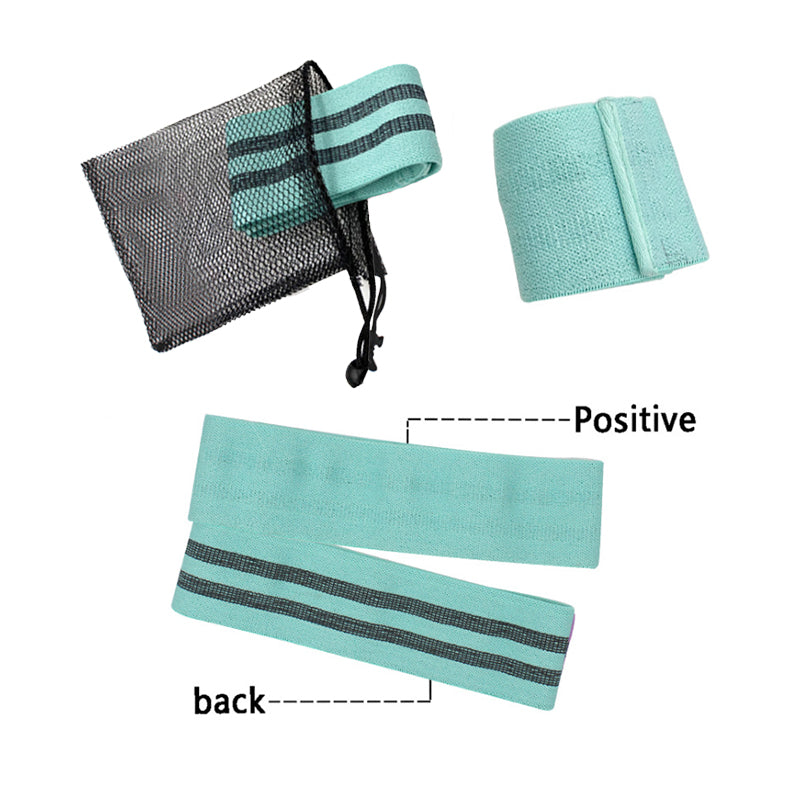 Bodybuilding Gym Equipment Exercise Bands Set Logo Custom Fitness Resistance Bands
