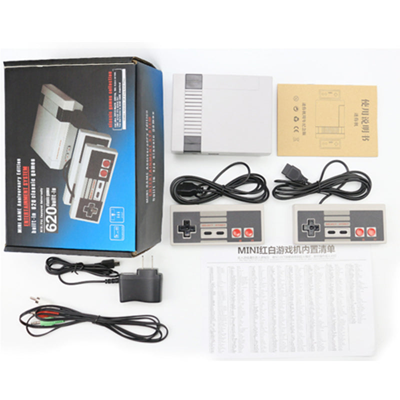 Mini Console Built-In 620 Game Retro Handheld Game Player Classic Nostalgic Games TV Video Console