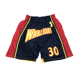 Embroidery Basketball Shorts Retro Sweat Vintage Bulls Magic Heat All Star Basketball Wear Shorts Zipper Pockets Just Men Don