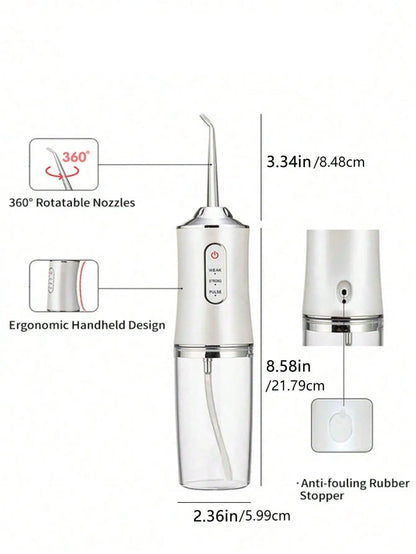 Hyundai Professional Oral Dental Mini Travel Jet Electronic Water Flosser