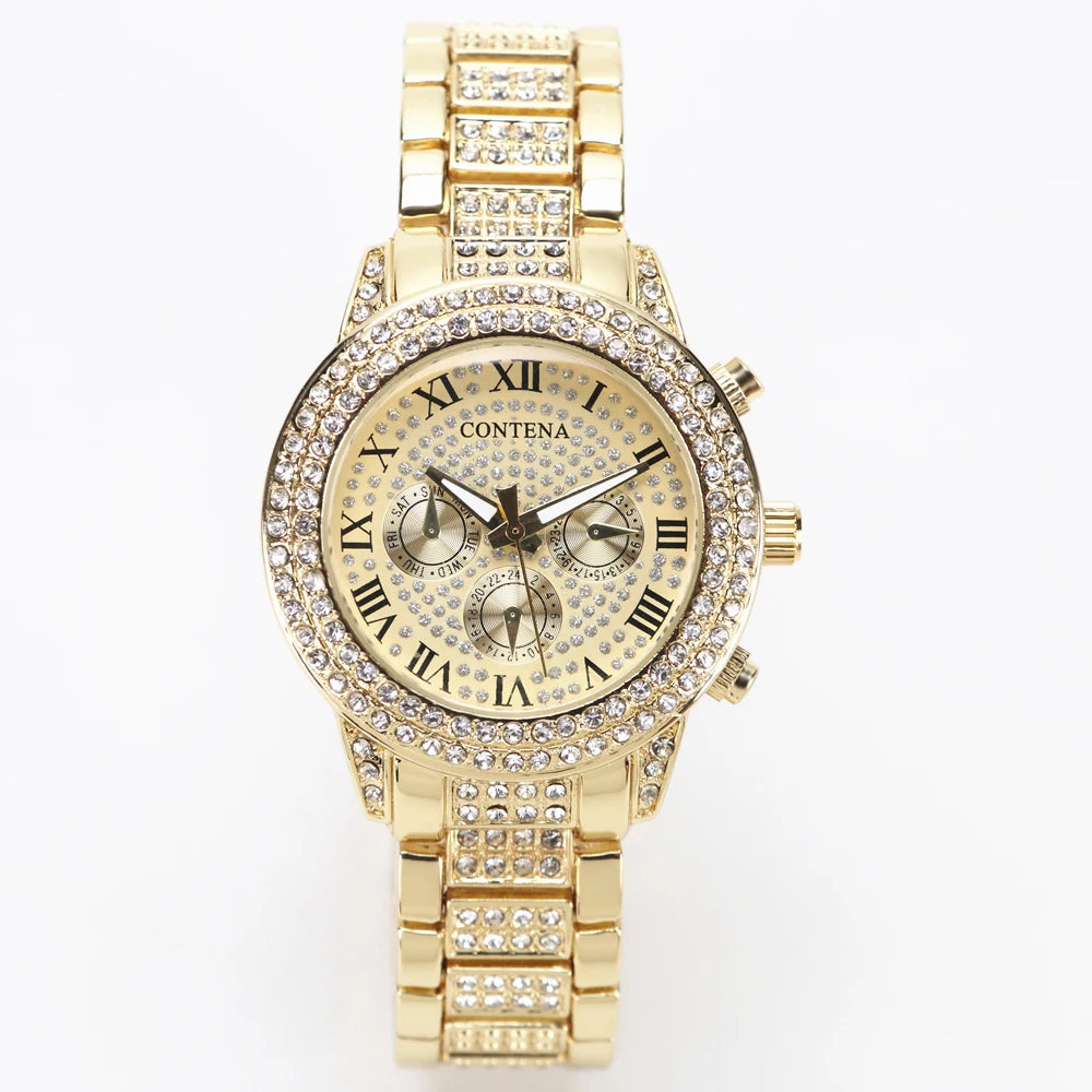Ladies Fashion Pink Wrist Watch Women Watches Luxury Top Brand